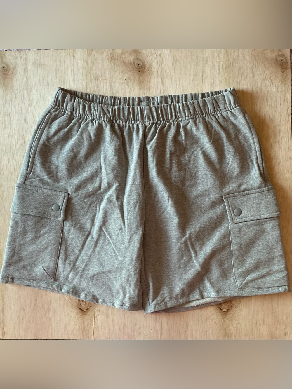 Alphalete Heather Gray Cargo Shorts